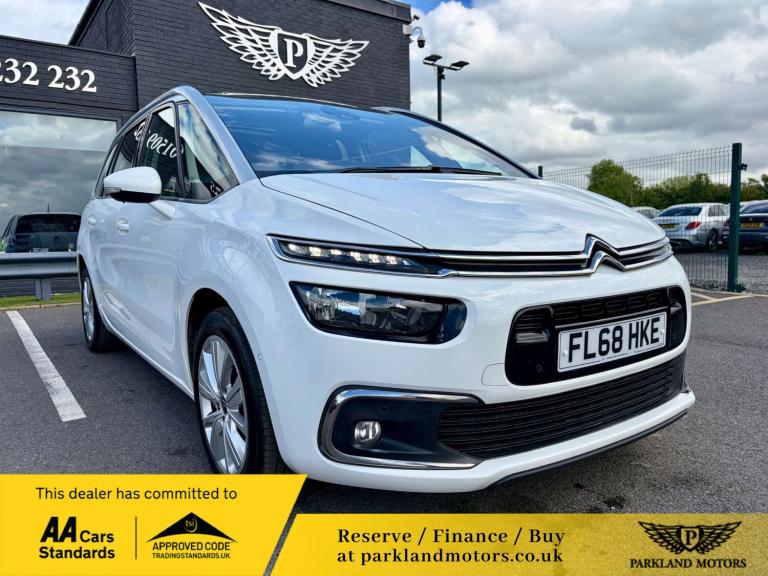 2018 Citroen C4 1.5 C4 Grand Spacetourer Flair Blue HDi S/S 5dr MPV Diesel Manual