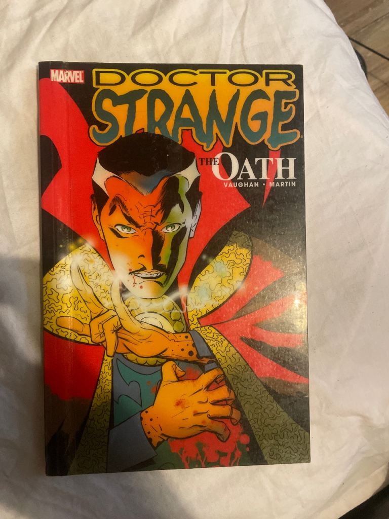 Marvel Doctor Strange: The Oath Comic Ex Library Book – Good Condition