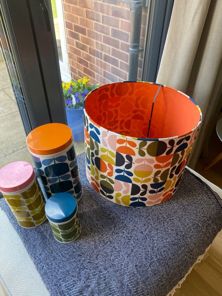Orla Kiely lampshade 