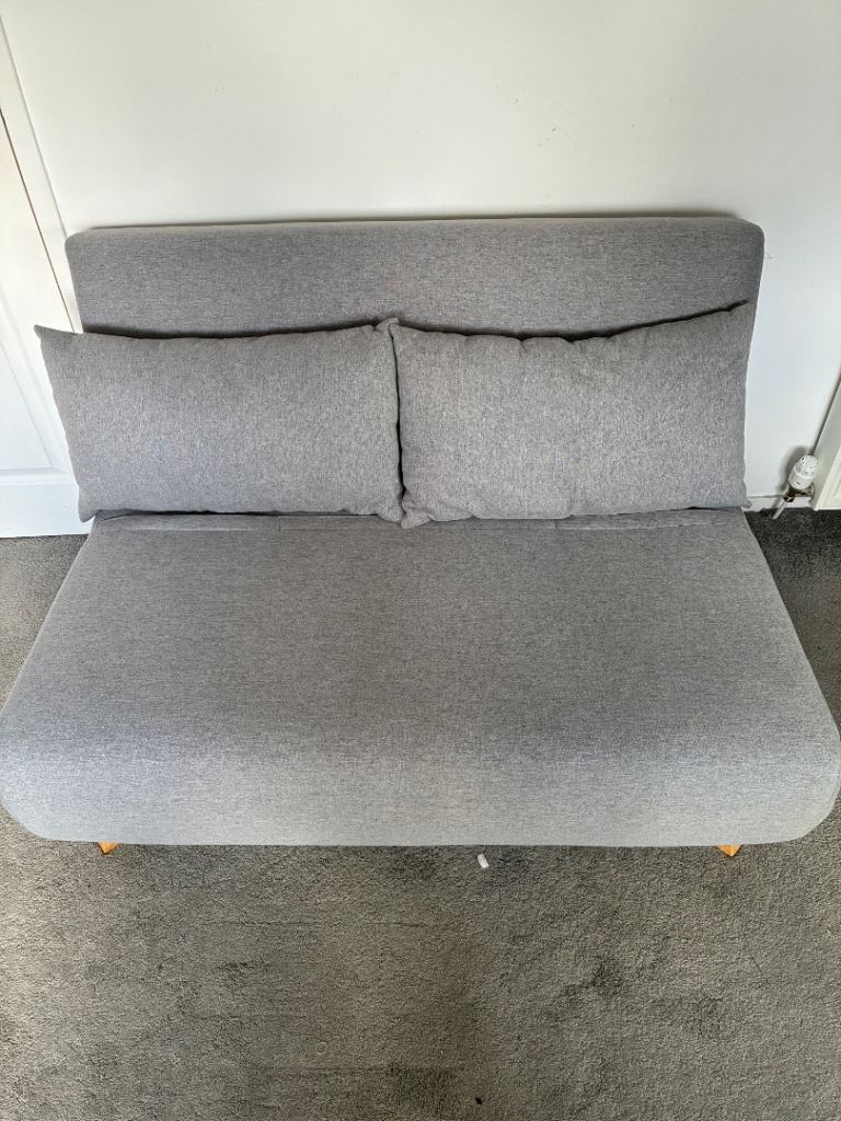 Grey sofa bed