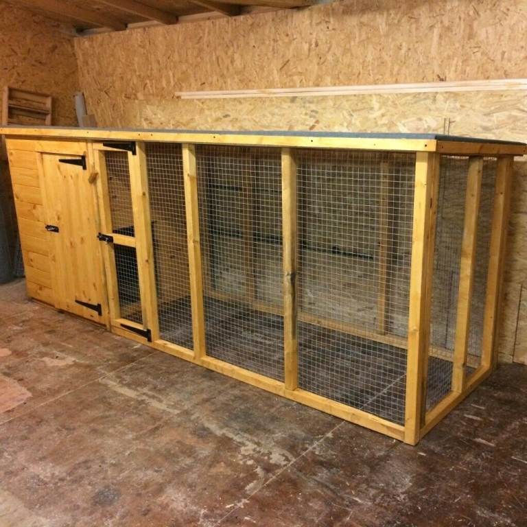 Dog Kennel with run