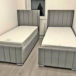 Single Bed With Quality Mattress And Free Home Delivery Inbox For Price
