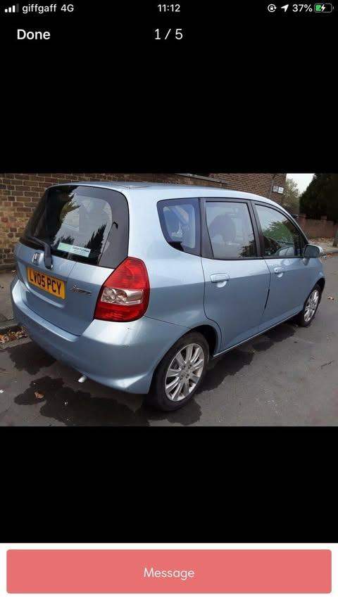honda jazz mk1 sky blue parts for breaking 