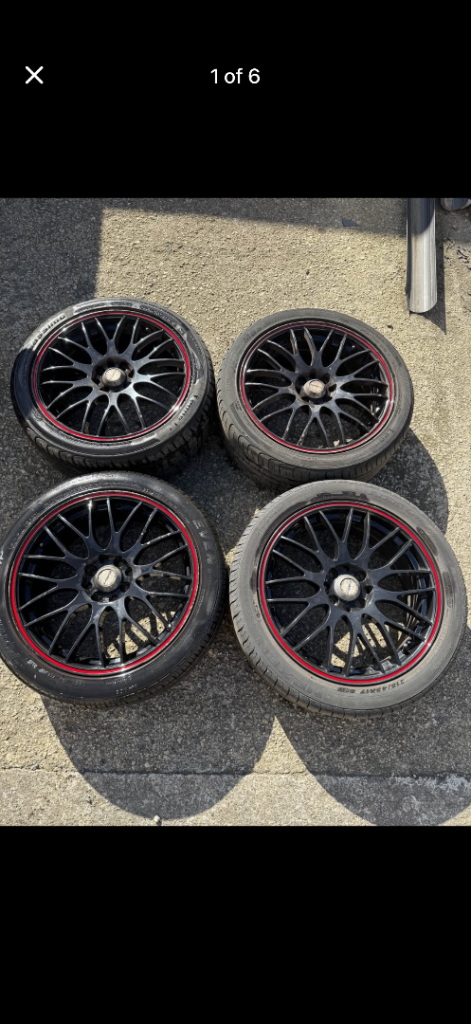 17” Vauxhall alloys