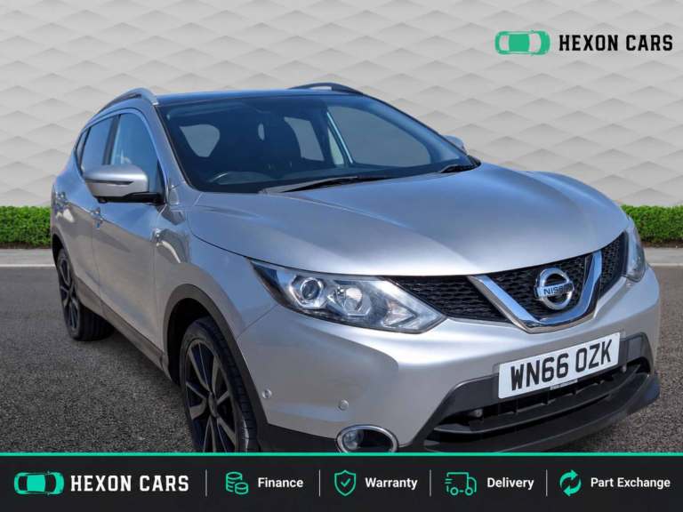 2016 Nissan Qashqai 1.6 Qashqai Tekna DiG-T 5dr SUV Petrol Manual