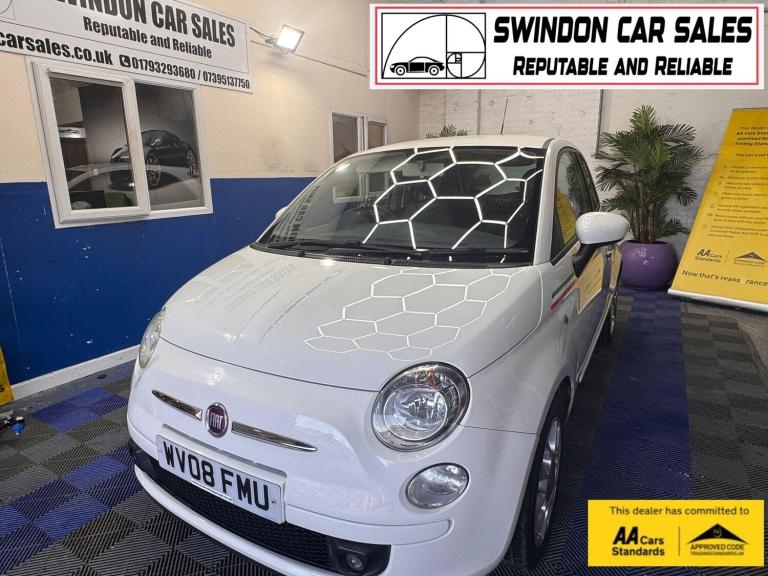 2008 Fiat 500 1.2 Sport 3dr HATCHBACK PETROL Manual