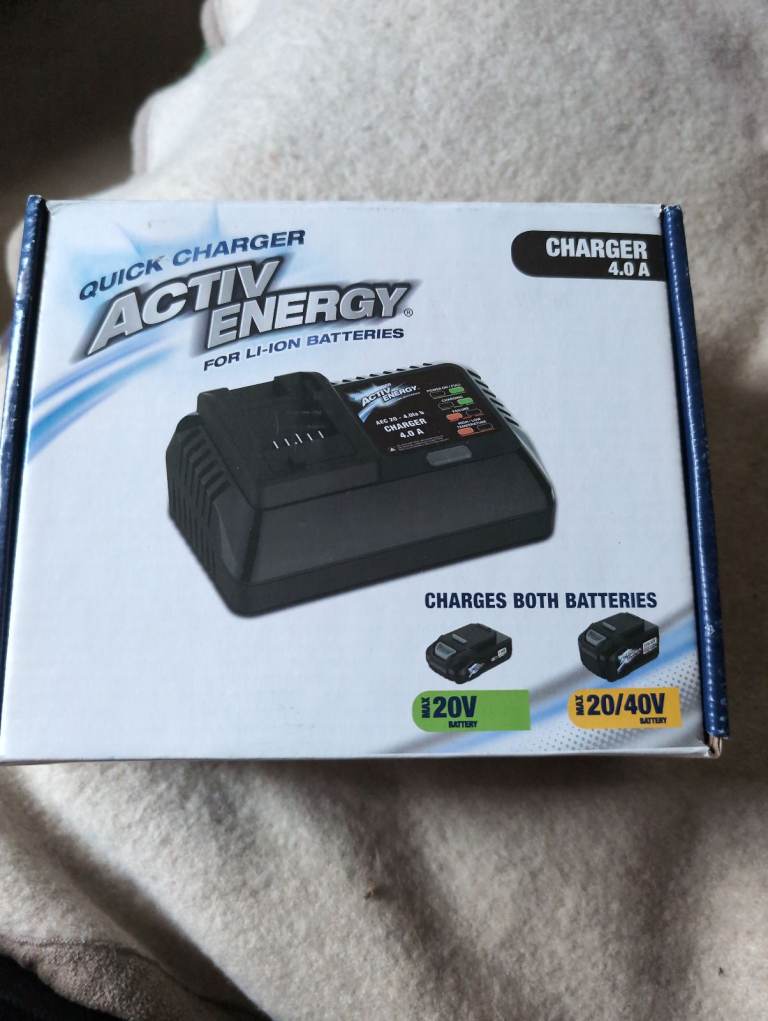 Quick charger activ energy for li ion batteries 