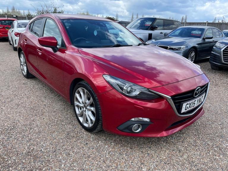 2015 Mazda Mazda3 2.2 SKYACTIV-D Sport Nav Euro 6 (s/s) 5dr HATCHBACK Diesel Manual