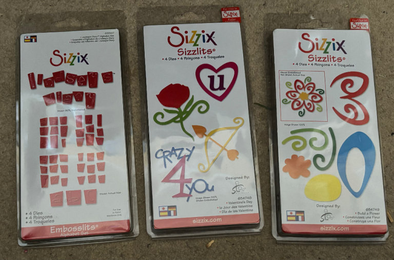 Sizzix Die sets x 3 