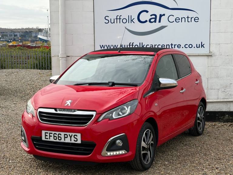 2016 66 PEUGEOT 108 1.2 PURETECH ALLURE TOP! 5DR PETROL MANUAL EURO 6 (82 PS)