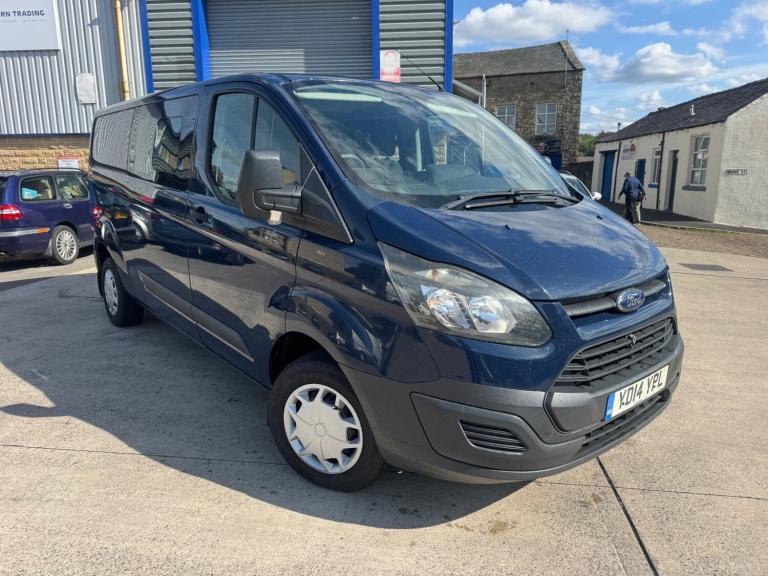 Ford Transit Custom 2.2 TDCI 125ps DOUBLE CAB CREW VAN LWB JUST 84,000 MILES FSH