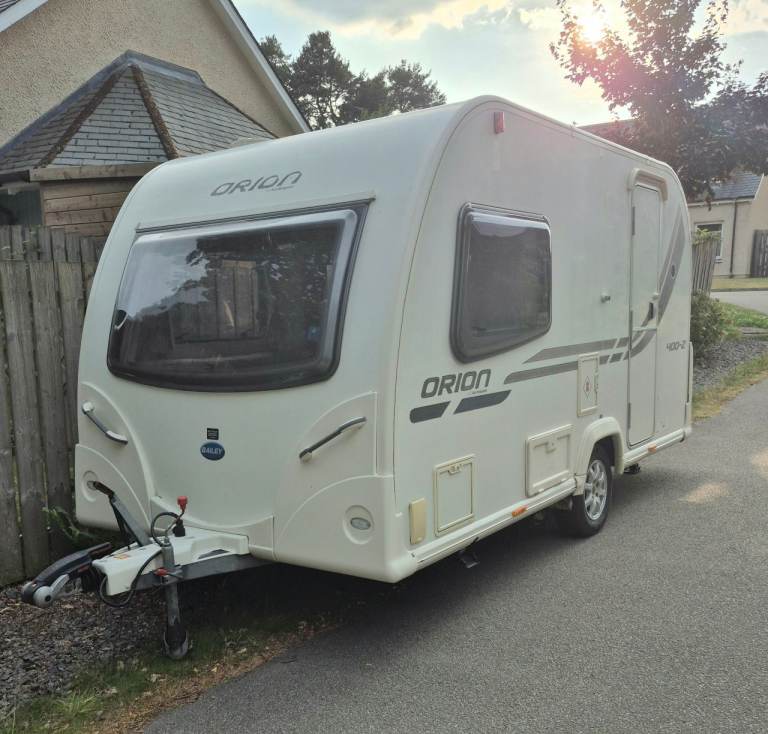 2012 Bailey Orion 400/2, 2 berth caravan