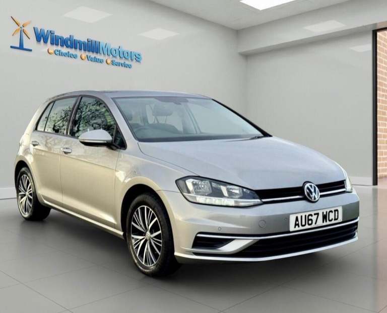 2017 Volkswagen Golf 1.0 TSI BlueMotion Tech SE Nav Euro 6 (s/s) 5dr HATCHBACK Petrol Manual