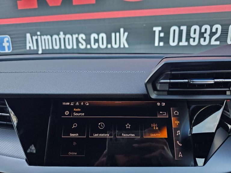 2021 Audi A3 1.4 TFSIe 40 S line Sportback S Tronic Euro 6 (s/s) 5dr 13kWh HATCHBACK Petrol/Elect...