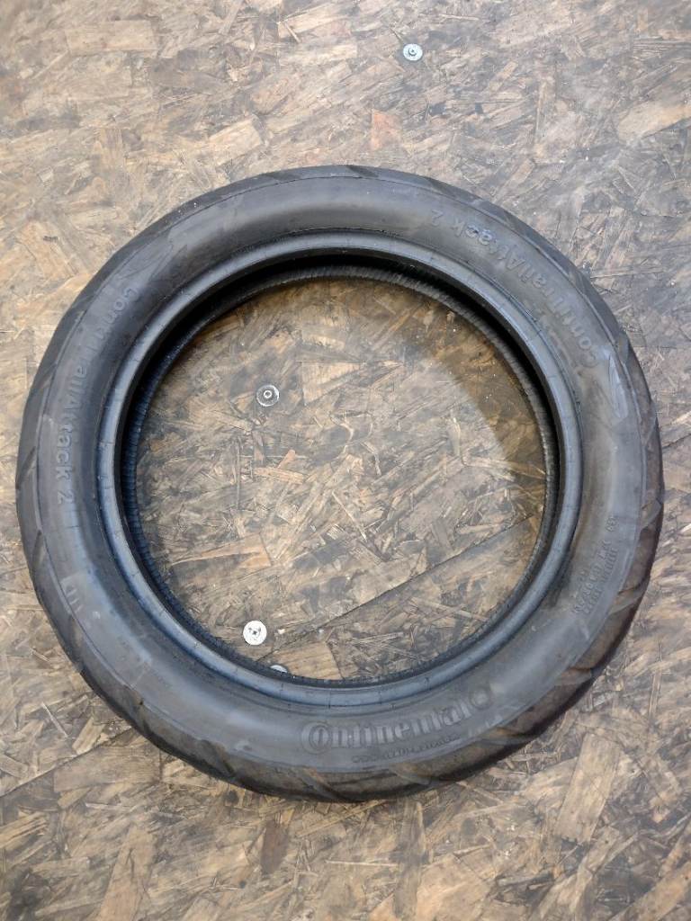 Motorcycle Rear Tyre 130 80 R17 ContiTrailAttack2 Used VGC