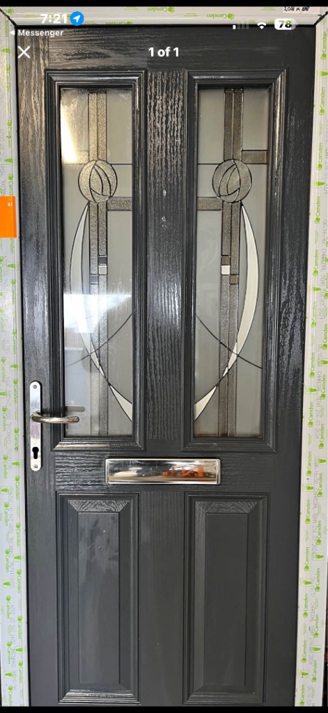 Composite front door