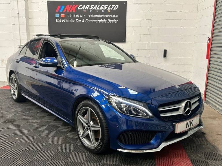2017 67 MERCEDES-BENZ C CLASS 2.1 C220D AMG LINE (PREMIUM) SALOON 4DR DIESEL G-T