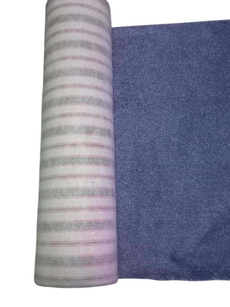 Carpet piece (Navy Blue, Bellgian made) 14ft x 3ft 6in