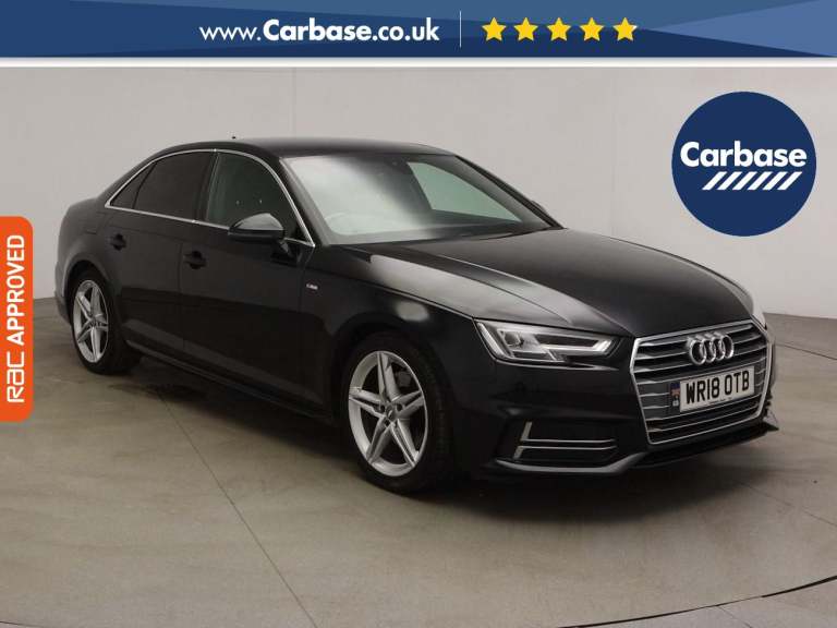 2018 Audi A4 1.4 TFSI S line Saloon 4dr Petrol S Tronic Euro 6 (s/s) (150 ps) Saloon PETROL Autom...