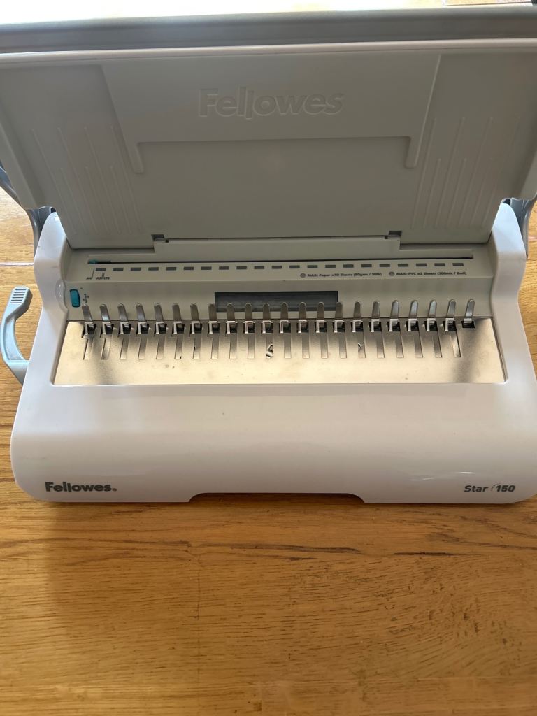 image for Fellowes wire binding machine