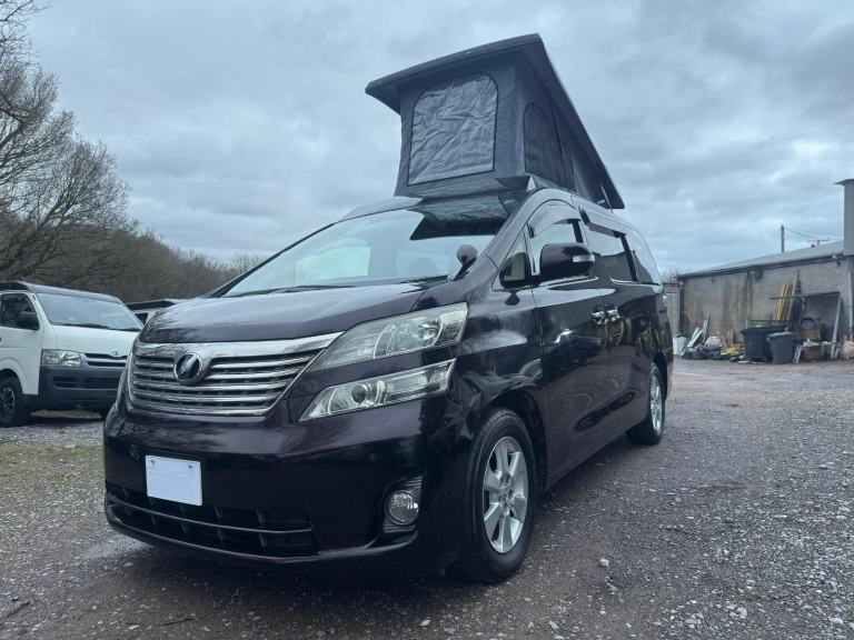 2008 Toyota VELLFIRE / Alphard POP TOP 4 BERTH NEW CAMPER CONVERSION RUST FREE