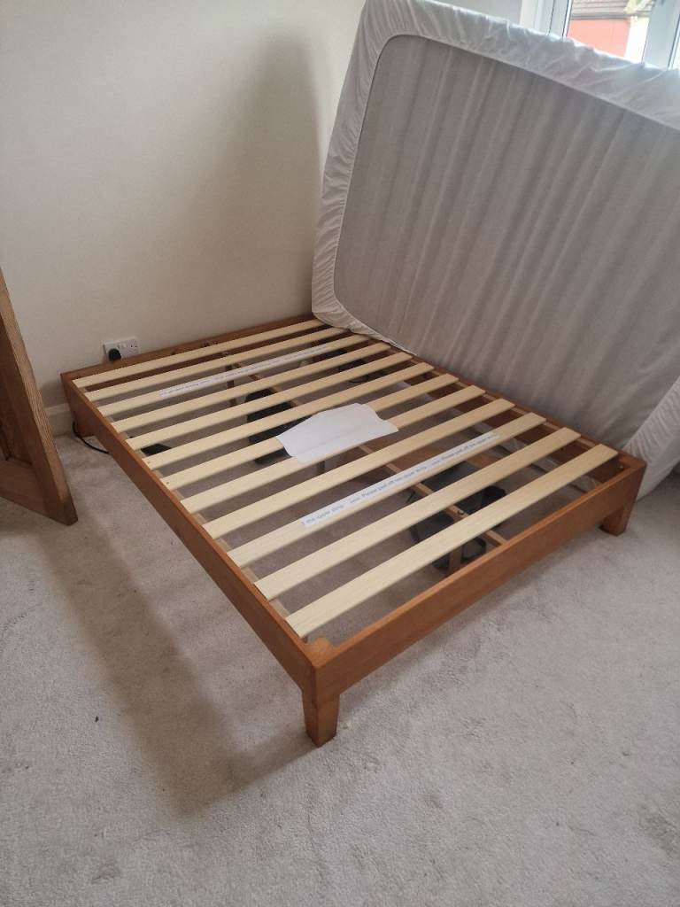 Wooden Double Bed RRP £170