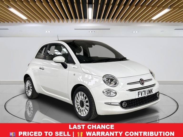 2021 Fiat 500 1.0 MHEV Dolcevita Hatchback 3dr Petrol Manual Euro 6 (s/s) (70 bhp) Hatchback Petr...