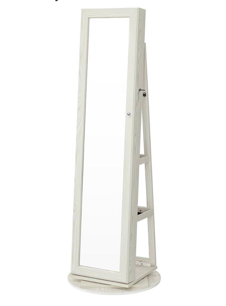 3-in-1 Swivel Jewellery Cabinet