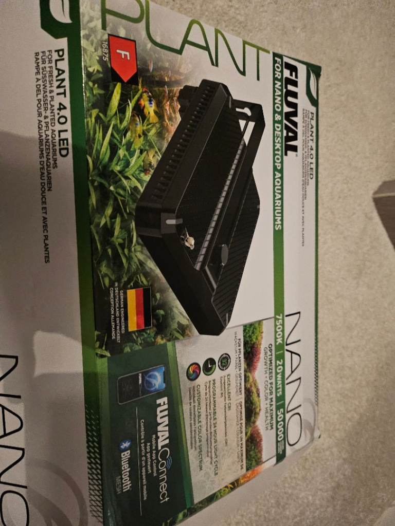 Fluvel plant 4.0 led nana tank light 