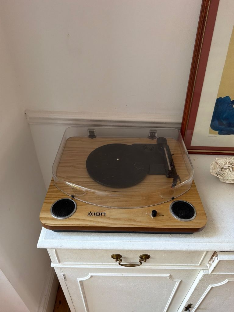 Ion Record Player – Good Working Order, Wooden Finish