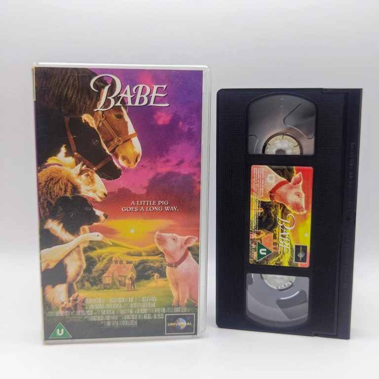 Babe VHS Pig Film Movie Video Tape Universal Pictures Border Collie