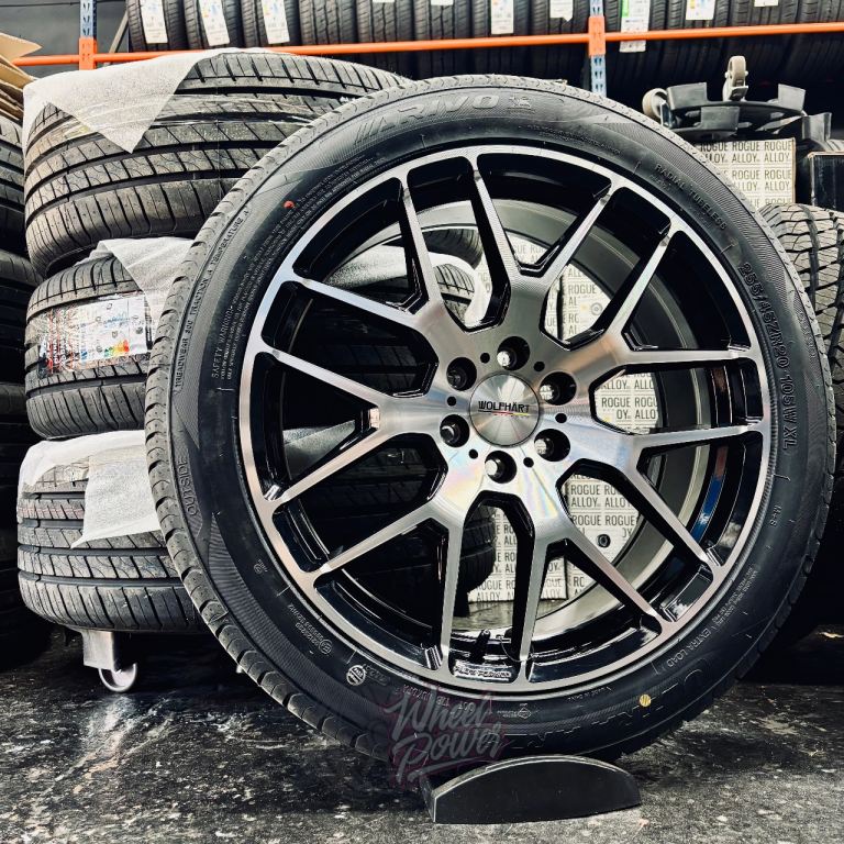 20” 6x120 New Ford Transit Custom VW Transporter T7 Load Rated Alloys Wheels Tyres