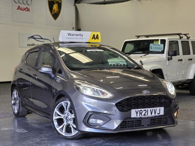 FORD FIESTA 1.0 ST-Line X EcoBoost Hybrid 125PS Manual Petrol 2021+XENON+1OWNER!