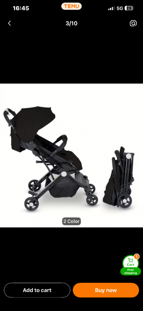Travel stroller 