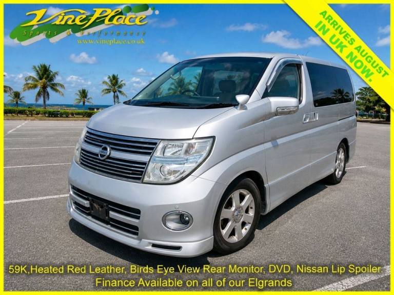 2008 Nissan Elgrand 3.5 Elgrand Highway Star Red Leather Edition, 8 Seats, Auto, 59K Miles MPV Pe...