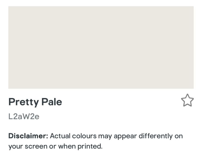 9L Valspar ‘Pretty Pale’ Matt emulsion