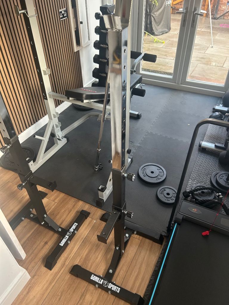 Gorilla Sports Power Rack Squat Stand – As Good As New