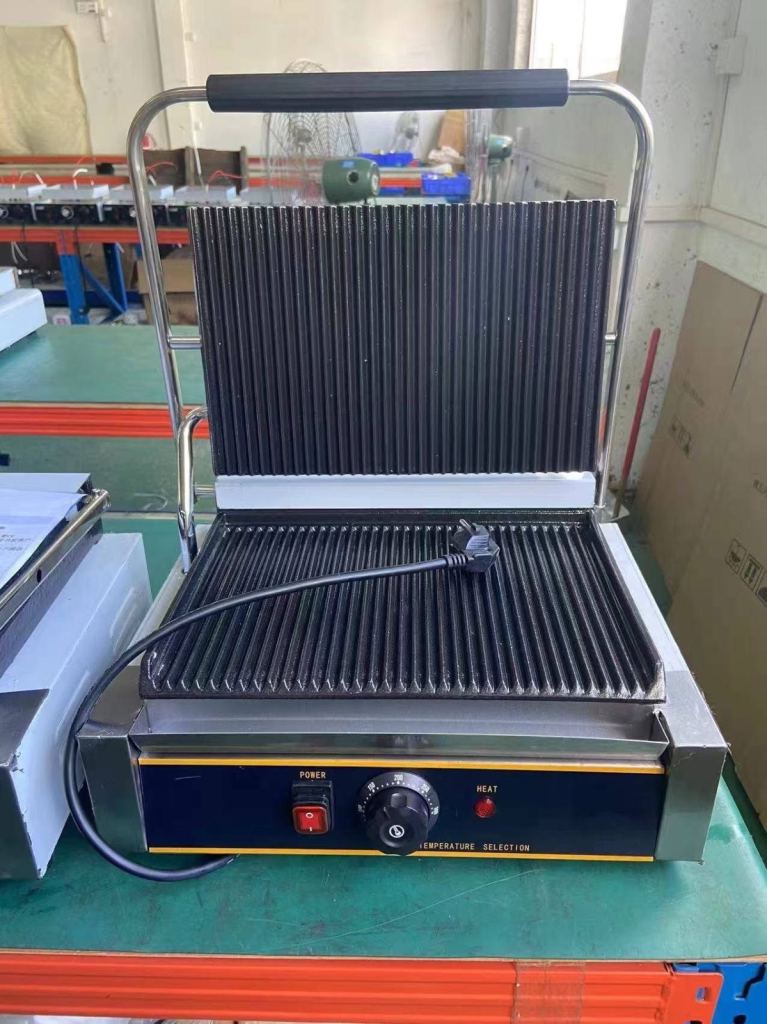 Commercial panini presser sandwich cafe shop restaurant grill 