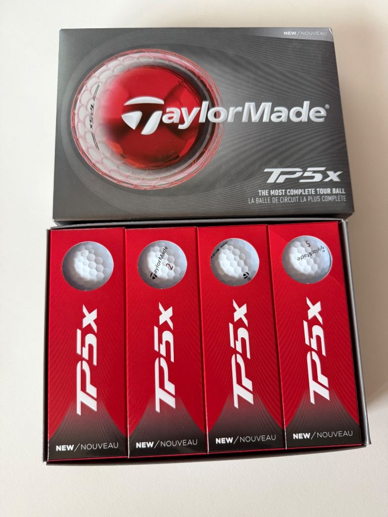 NEW TAYLORMADE TP5X 12 BALLS
