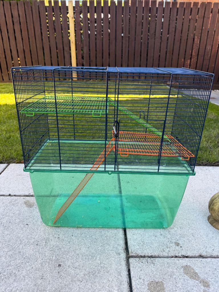 Gerbil/Hamster Cage with Equipment  