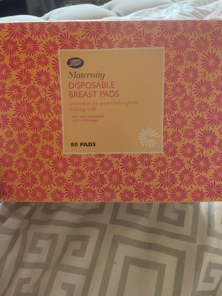 New Boots Maternity Disposable Breast Pads – 80 Count