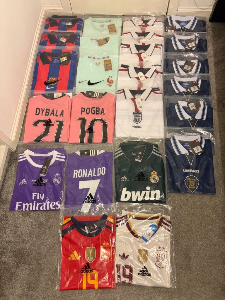 Football shirts bundle x24