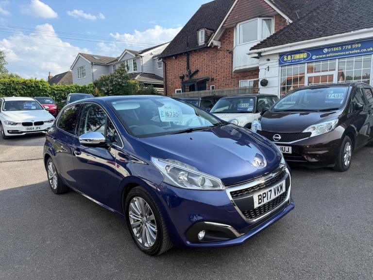 2017 Peugeot 208 1.2 PureTech Allure Hatchback 5dr Petrol Manual Euro 6 (82 ps)