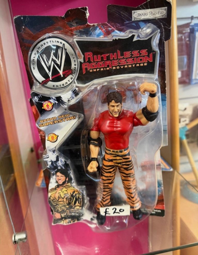 WWE Jakks Pacific Rico Action Figure - Ruthless Aggression Series