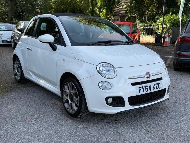 2014 Fiat 500 1.2 S 2dr CONVERTIBLE PETROL Manual
