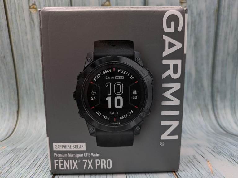 Garmin Fenix 7X Pro Sapphire Solar Titanium 51mm (Carbon grey DLC + black band)