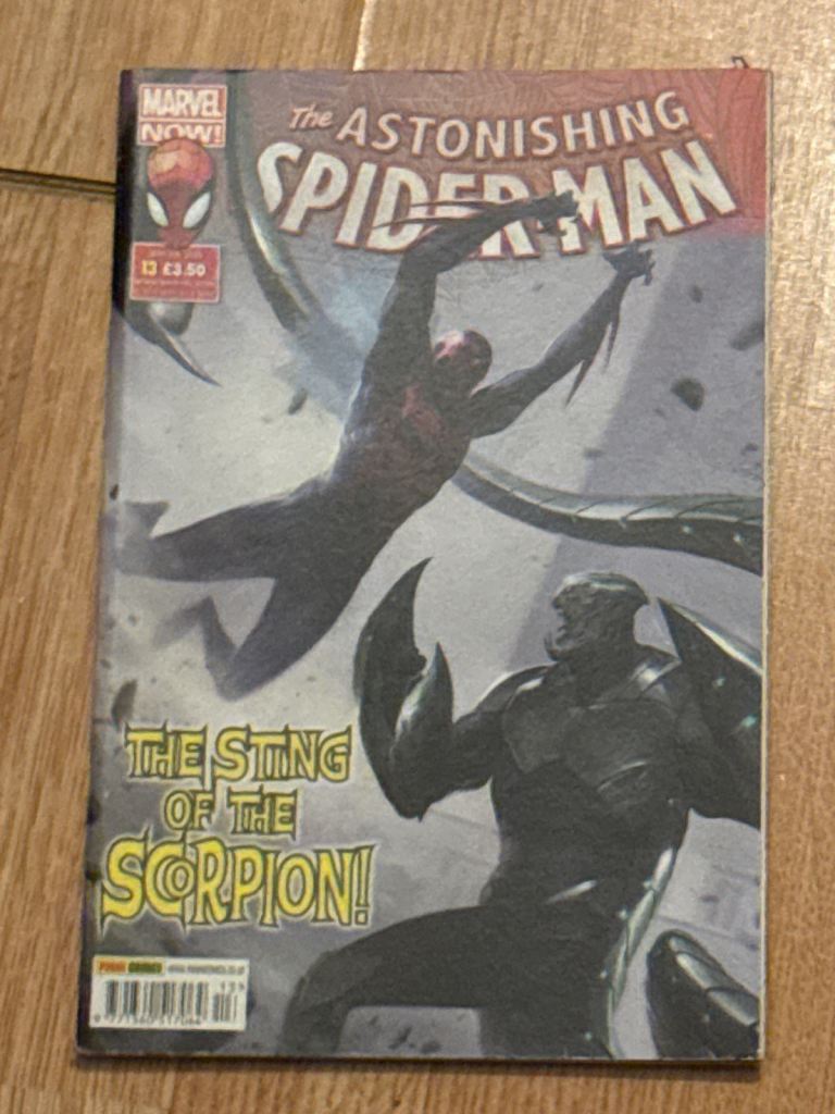 The astonishing spider man 13 the sting of the scorpion