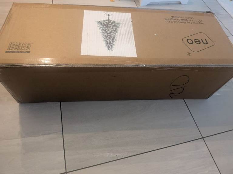 7ft Scandinavian tip spruce fir artificial Christmas tree 