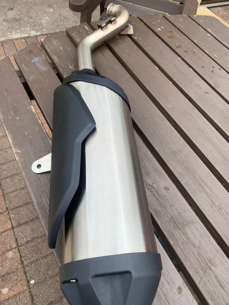 Triumph motorbike exhaust new