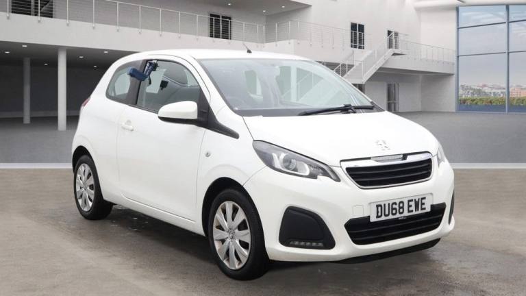 2018 Peugeot 108 1.0 72 Active 3dr HATCHBACK PETROL Manual